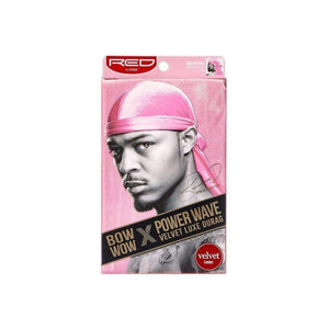 Red By Kiss Bow Wow X Power Wave Velvet Luxe Durag