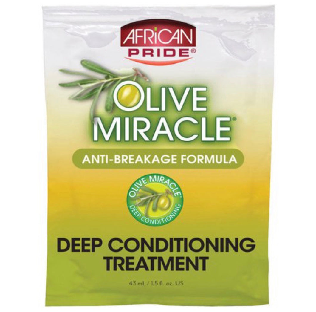 AFRICAN PRIDE OLIVE MIRACLE CONDITIONER PACKET