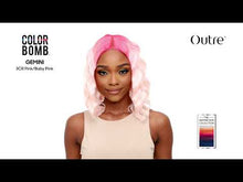 Load and play video in Gallery viewer, GEMINI | Color Bomb Synthetic HD Lace Front Wig

