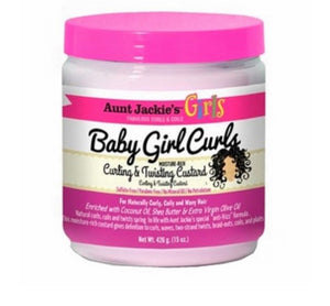 Aunt Jackie’s Girls Baby Curl Custard