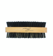 Load image into Gallery viewer, Dual Two Sided Natural Soft &amp; Reinforced Hard Boar Bristles Palm Brush by Magic No. 7710
