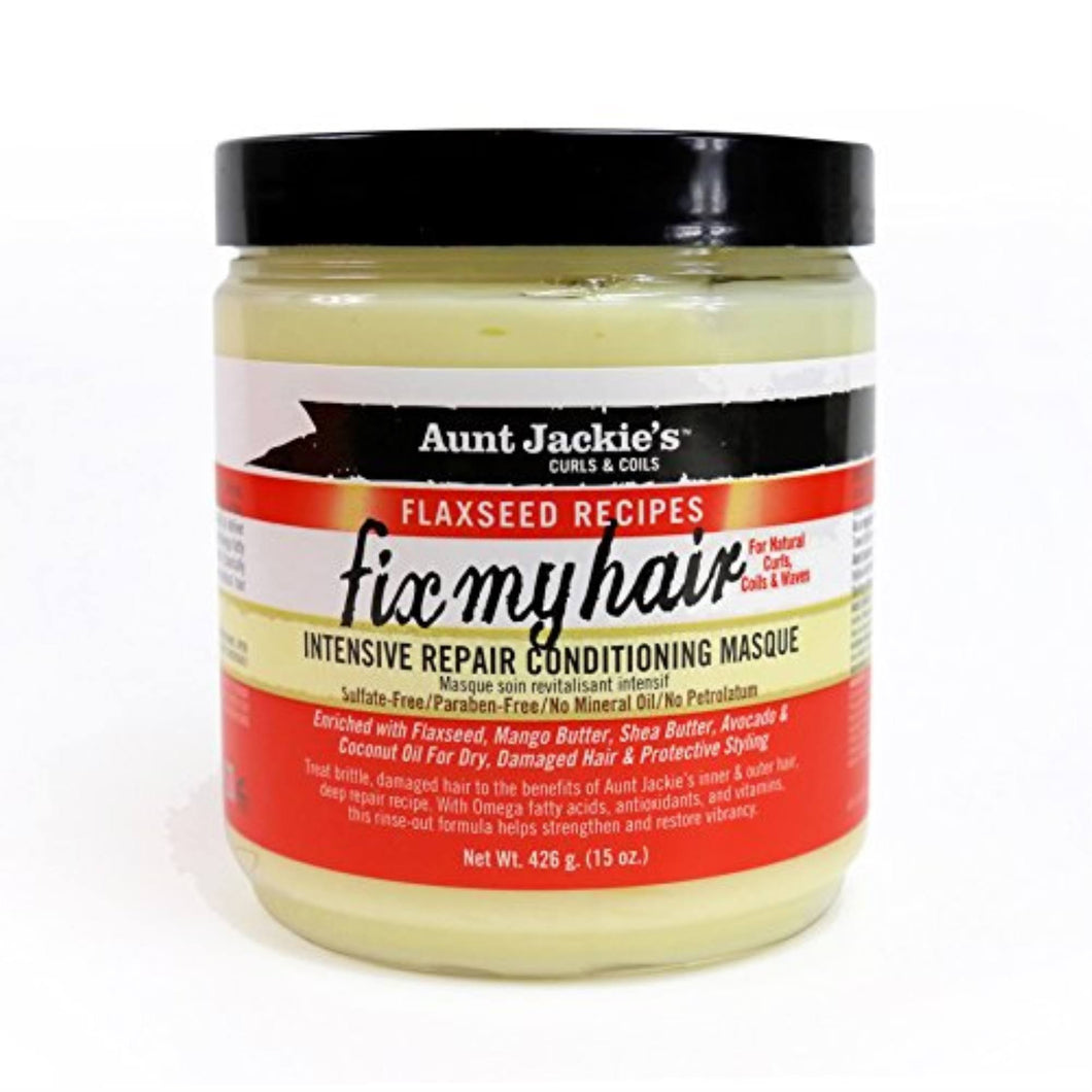 Aunt Jackie’s Flaxseed Fix My Hair Masque