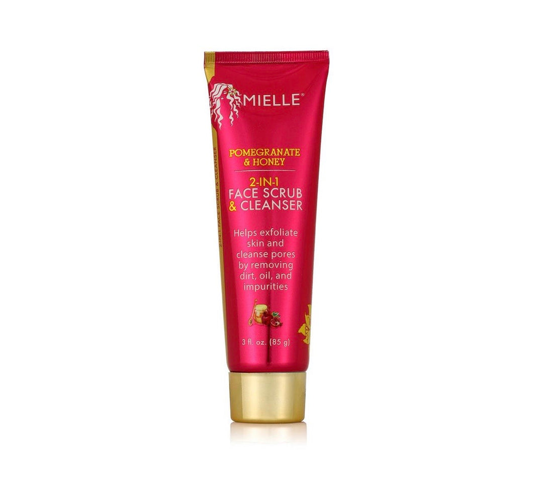 Mielle Pomegranate & Honey 2-in-1 Face Scrub & Cleanser