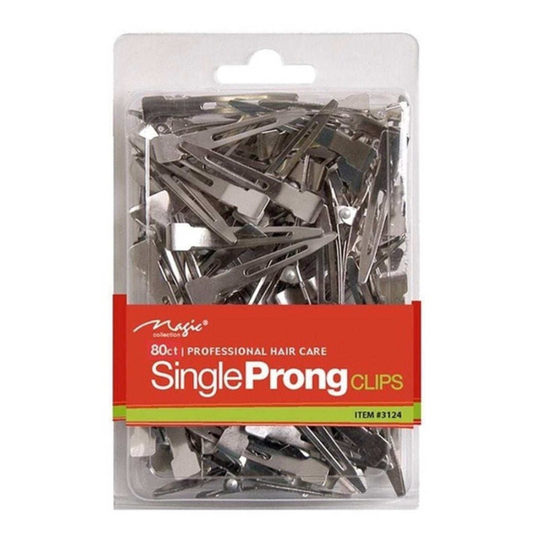 Magic Collection Single Prong Clip 80CT